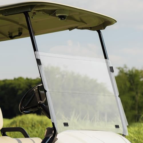 10L0L Golfwagen-Windschutzscheibe Faltbare Windschutz für Golf EZGO TXT 1995-2013 Golfwagen Windschutzscheibe aus Glas Leichte UV-beständig und stoßfest Wasserdicht 10L0L Golfwagen-Windschutzscheibe Faltbare Windschutz für Golf EZGO TXT 1995-2013 Golfwagen Windschutzscheibe aus Glas Leichte UV-beständig und stoßfest Wasserdicht von Wiyuer