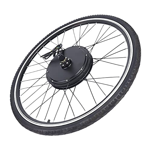 28" 36V 500W E-Bike Umbausatz für Vorderrad Elektrofahrrad Frontmotor Conversion Kit für 28 Zoll Scheibenbremse V-Brake Hinterrad Bike von Wiyuer