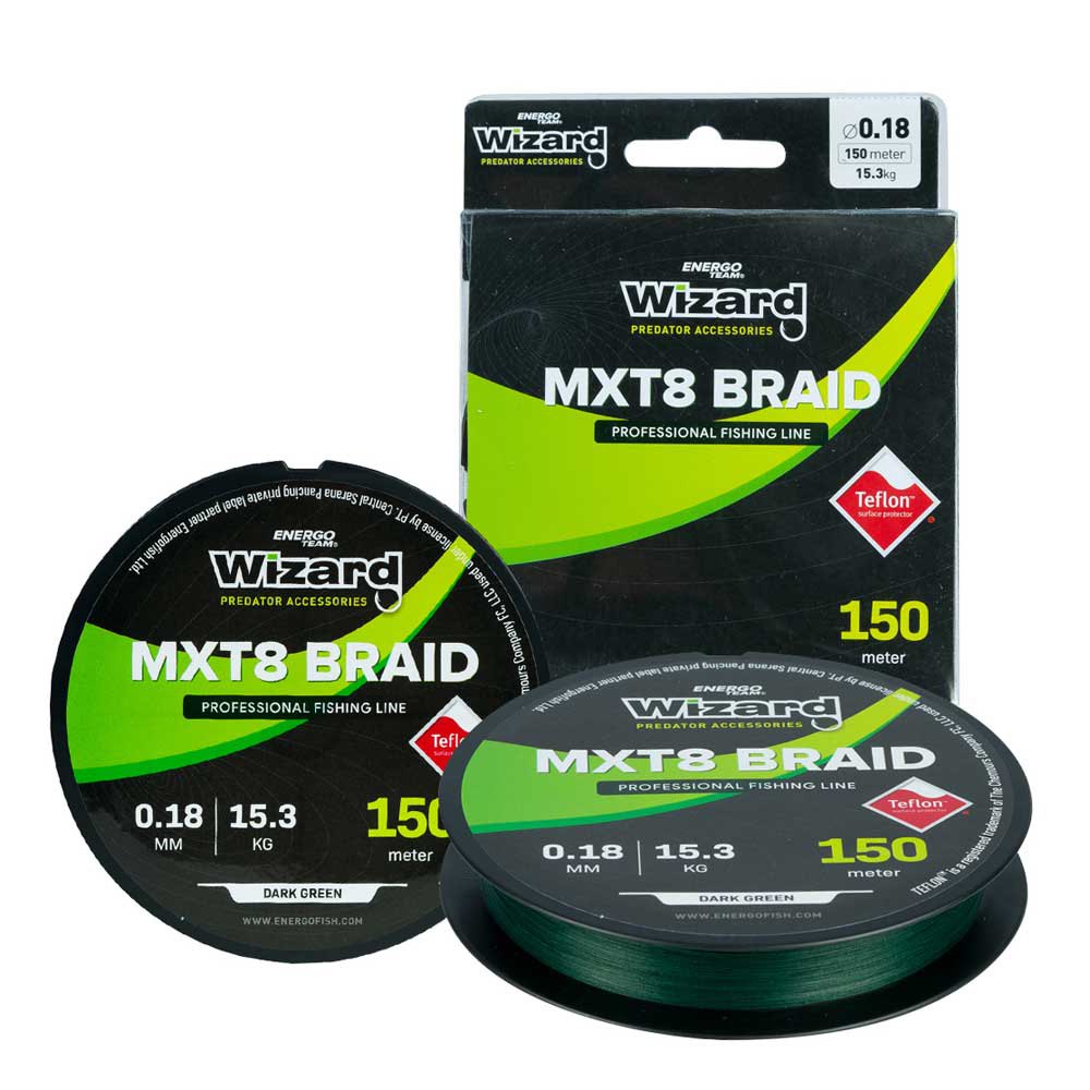 Wizard Mxt8 150 M Braided Line Durchsichtig 0.200 mm Wizard Mxt8 150 M Braided Line Durchsichtig 0.200 mm von Wizard