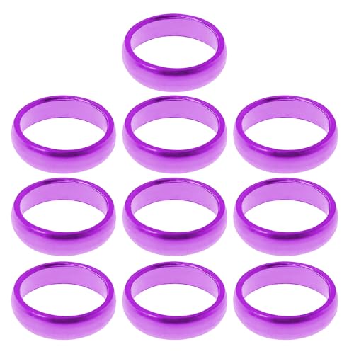 Wjsdsg 10Pcs Shaft Protector Flüge O Ringe Ersatz Greifer Ringe Indoor Spiele Nylon Ausrüstung Zubehör von Wjsdsg