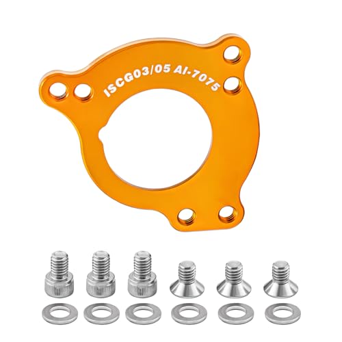 Wjsdsg Fahrräder Kettenführung Adapter Halterung Fahrräder Kettenführung Umwandlung Sitze Tretlager Adapter Fahrräder Kettenschutz von Wjsdsg