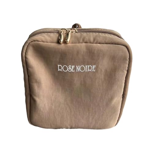 Wjsdsg Reisetasche, kompakte Reise-Aufbewahrungstasche, Make-up, Kosmetik für Geschäftsreisen und Urlaub, khaki, Reference image information von Wjsdsg