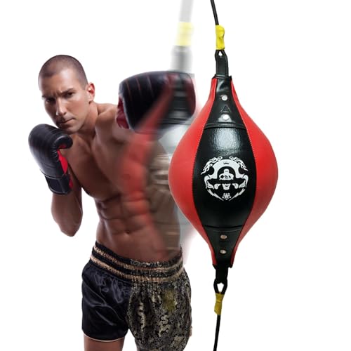 Wlikmjg Speedbag, Speedbags für das Boxen - Robuster Box-Trainingsball,Stressabbau-Boxsack für Teenager und Erwachsene, Geschwindigkeitstrainingstasche, Box-Fitnessgerät, Punchingball von Wlikmjg