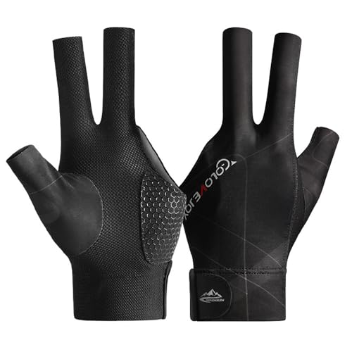 Wnddle Billard Handschuh, Snooker Handschuhe, Billiard Pool Cue Gloves, rutschfeste Poolhandschuhe, Verstellbare Poolhandschuhe, Geeignet für Pool-Spiele, Snooker, Carom-Spiele. Wnddle Billard Handschuh, Snooker Handschuhe, Billiard Pool Cue Gloves, rutschfeste Poolhandschuhe, Verstellbare Poolhandschuhe, Geeignet für Pool-Spiele, Snooker, Carom-Spiele. von Wnddle