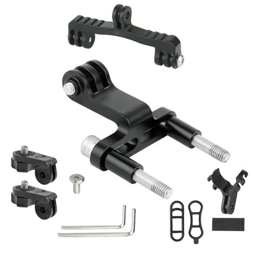 Woedpez Fahrradscheinwerferhalterung aus Aluminiumlegierung, leichte Taschenlampen-Halterung, Fahrrad-Frontlicht-Halterung von Woedpez