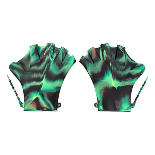 Woedpez Handschwimmen 1 Handschuhschwimmen Palm Finger Schwimmhandschuh Handschuh Schwimmflossen Schnorcheln von Woedpez