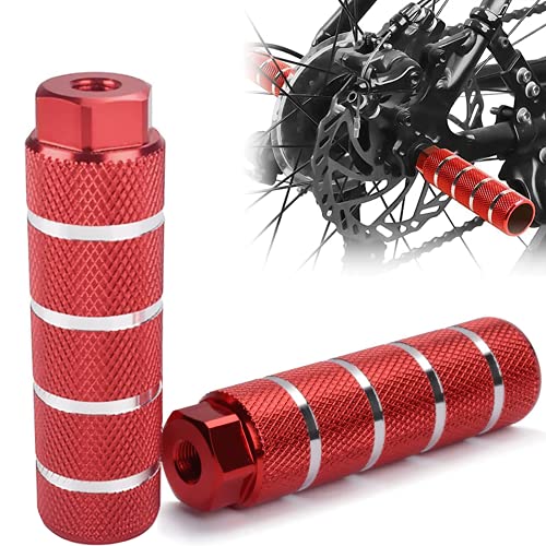 Wohlstand 2 Stück Fahrrad Pegs Fahrradstifte Aluminiumlegierung Fußpedal Pegs rutschfeste Fahrrad Peg Bike Pegs Fahrrad Pedal Fuß Stunt Pegs Achse Fußrasten Stuntpedal für BMX, Mountainbike, Fahrrad Wohlstand 2 Stück Fahrrad Pegs Fahrradstifte Aluminiumlegierung Fußpedal Pegs rutschfeste Fahrrad Peg Bike Pegs Fahrrad Pedal Fuß Stunt Pegs Achse Fußrasten Stuntpedal für BMX, Mountainbike, Fahrrad von Wohlstand
