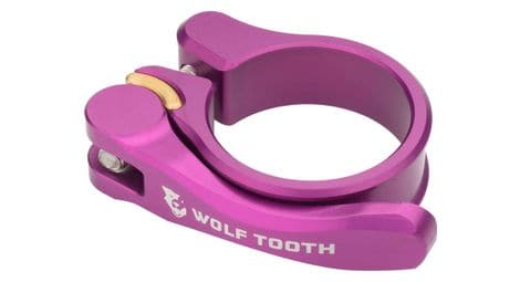 wolf tooth sattelstutzenklemme schnellspanner lila von Wolf Tooth