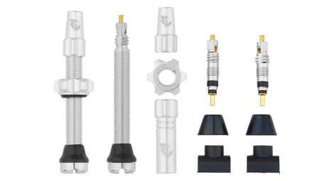 wolf tooth tubeless valves 44 mm raw silver wolf tooth tubeless valves 44 mm raw silver von Wolf Tooth