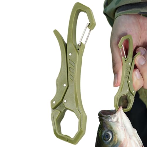 Wonsfuleu Angel-Greifer-Schlüsselanhänger, Fisch-Greifer für den Außenbereich - Outdoor-Mehrzweck-Angelgreifer-Handschuh-Clip-Karabiner | Angelzubehör für Herren, Rucksackgürtel, Fischgreifer zum von Wonsfuleu