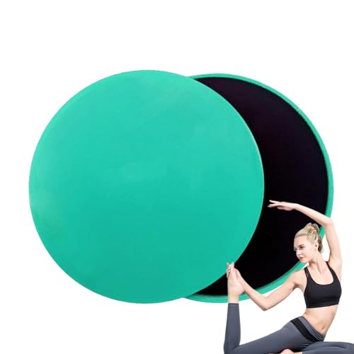 Wonsfuleu Workout Sliders Disc, Core Sliders | Pilates Sliders Zweiseitige Gleitscheiben für Übungen - Gleitscheiben für Übungen, Pilates-Schieber, 2 Übungsscheiben für Damen, Herren, Teenager von Wonsfuleu