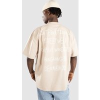 Woodbird Bose Scribbel T-Shirt taupe brown Woodbird Bose Scribbel T-Shirt taupe brown von Woodbird