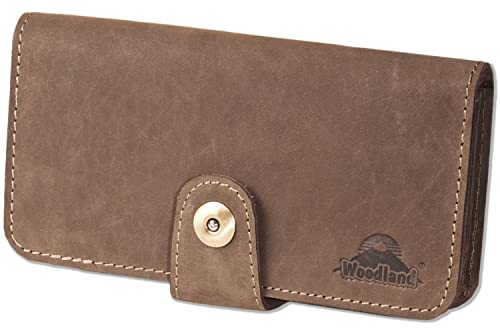 Woodland Damen GELDBÖRSE mit Metall-MAGNETVERSCHLUSS Weiches Büffelleder Dunkelbraun/Vintage Woodland Damen GELDBÖRSE mit Metall-MAGNETVERSCHLUSS Weiches Büffelleder Dunkelbraun/Vintage von Woodland