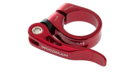 woodman deathgrip qr sattelklemme schnellspanner rot von Woodman