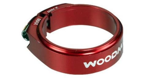 woodman sattelklemme deathgrip sl ti rot von Woodman