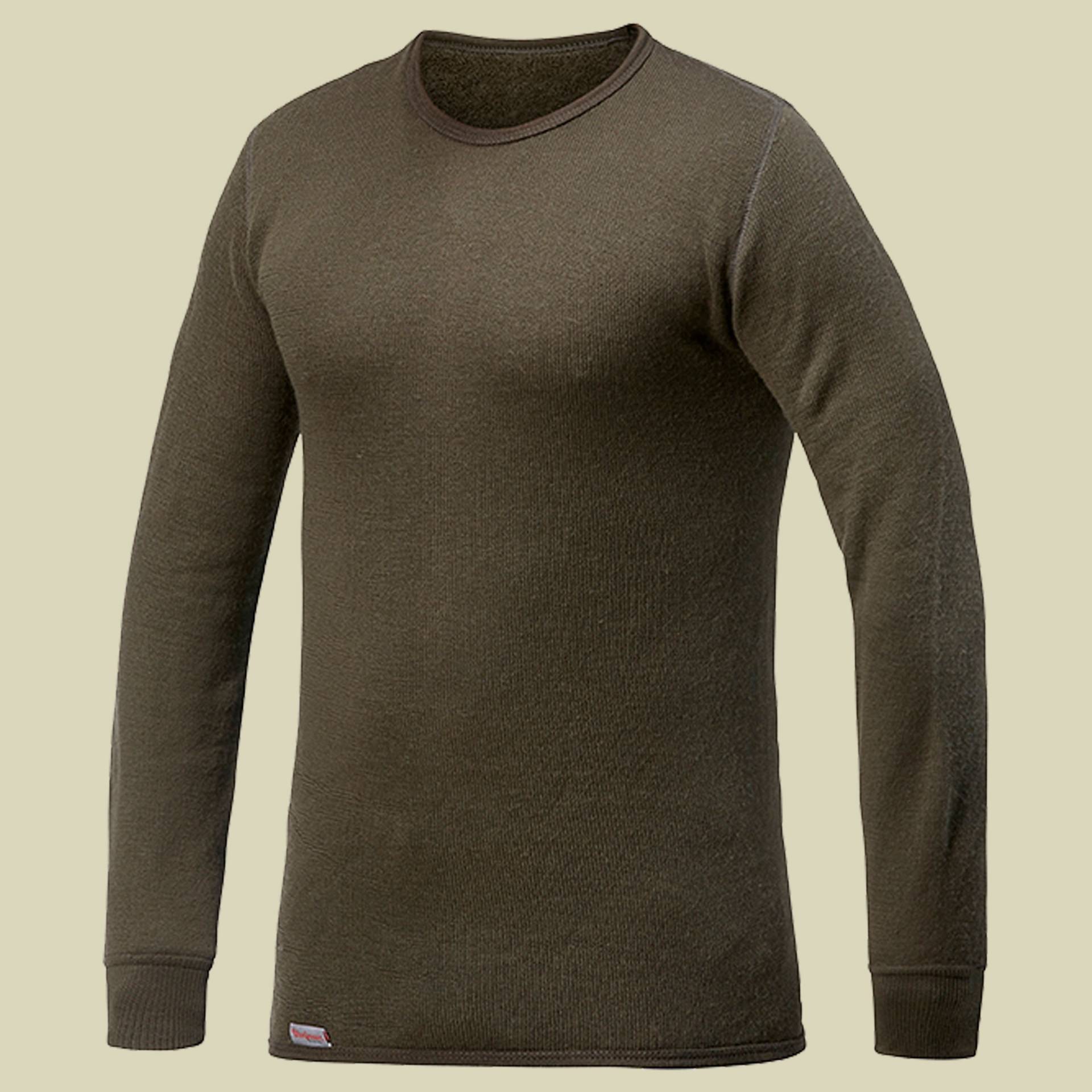 Crewneck 200 M grün - Farbe pine green von Woolpower