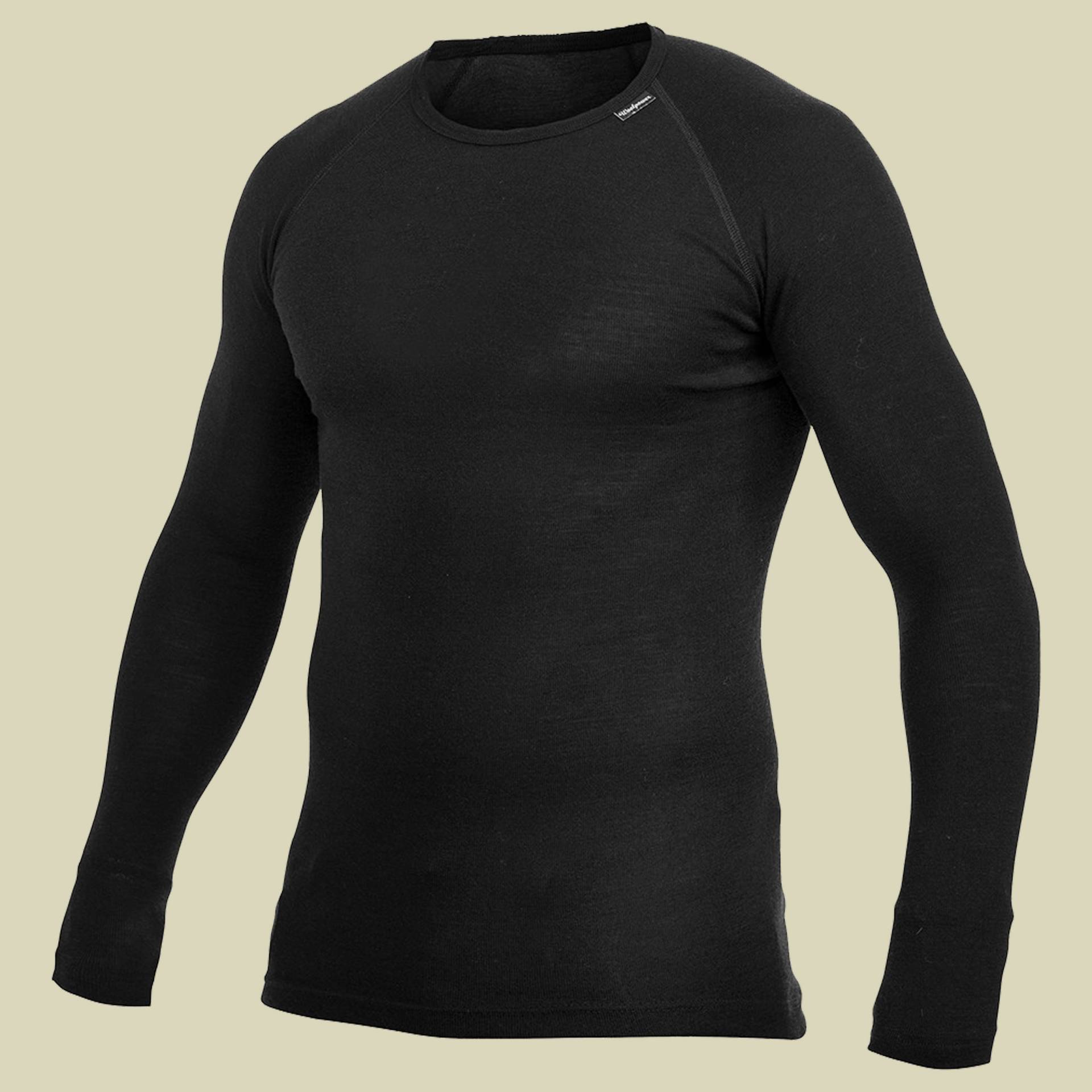 Lite Crewneck L schwarz - Farbe black Lite Crewneck L schwarz - Farbe black von Woolpower