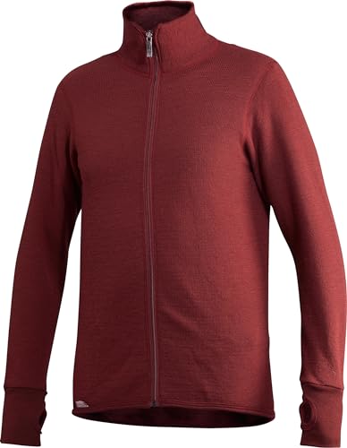 Woolpower 400 Full-Zip Jacke rot Woolpower 400 Full-Zip Jacke rot von Woolpower