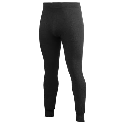 Woolpower Damen Herren Funktionshose Long Johns 400, Farbe:Schwarz, Größe:XS von Woolpower