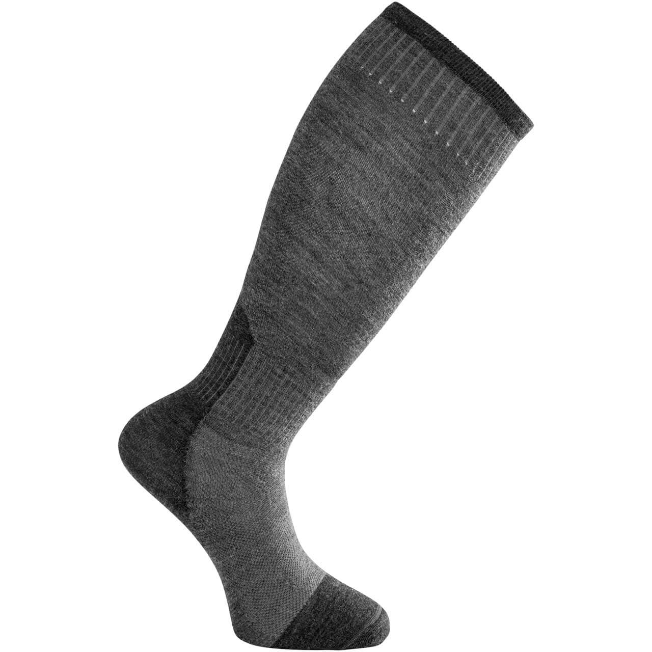 Woolpower Skilled Liner Kniesocken - Dark Grey/Grey, 36-39 von Woolpower}