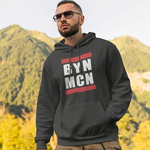 World of Football Herren Pullover Hoodie BYN MCN Bayern rot rot - XL World of Football Herren Pullover Hoodie BYN MCN Bayern rot rot - XL von World of Football