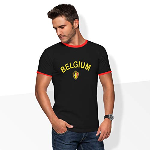 World of Football Player Shirt Belgien Hazard schwarz - XL von World of Football