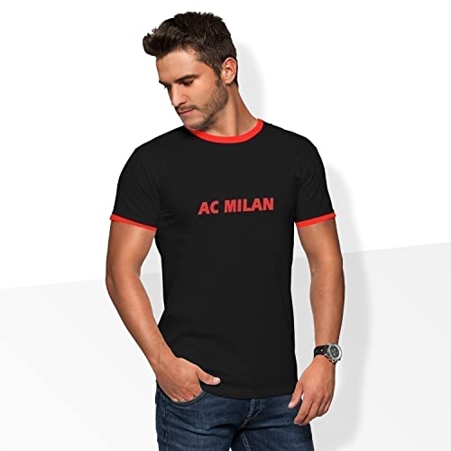 World of Football Ringer T-Shirt AC Mailand schwarz - XL World of Football Ringer T-Shirt AC Mailand schwarz - XL von World of Football