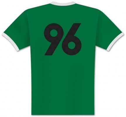 World of Football Ringer T-Shirt Back 96 grün - 128 von World of Football