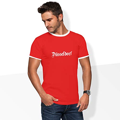 World of Football Ringer T-Shirt Old Düsseldorf rot - M World of Football Ringer T-Shirt Old Düsseldorf rot - M von World of Football