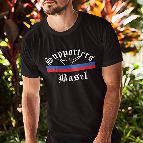 World of Football T-Shirt Supporters-Basel schwarz - M von World of Football