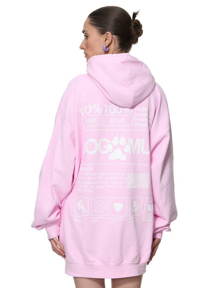 Worldclassca Hoodie Worldclassca Oversized DOG MUM Print Hoodie Kapuzenpullover Sweatshirt Print DOG MUM 100% LOVE WALKING Worldclassca Hoodie Worldclassca Oversized DOG MUM Print Hoodie Kapuzenpullover Sweatshirt Print DOG MUM 100% LOVE WALKING von Worldclassca