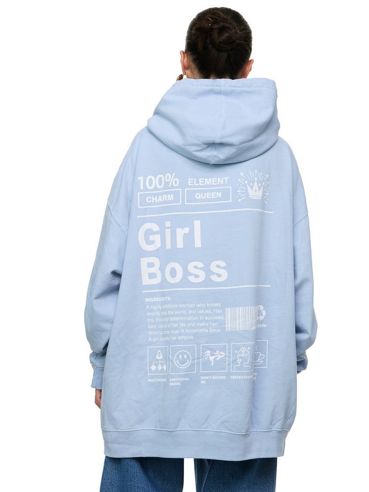 Worldclassca Hoodie Worldclassca Oversized Print GIRL BOSS Hoodie Kapuzenpullover Sweat PRINT - GIRL BOSS - 100% CHARM QUEEN Worldclassca Hoodie Worldclassca Oversized Print GIRL BOSS Hoodie Kapuzenpullover Sweat PRINT - GIRL BOSS - 100% CHARM QUEEN von Worldclassca