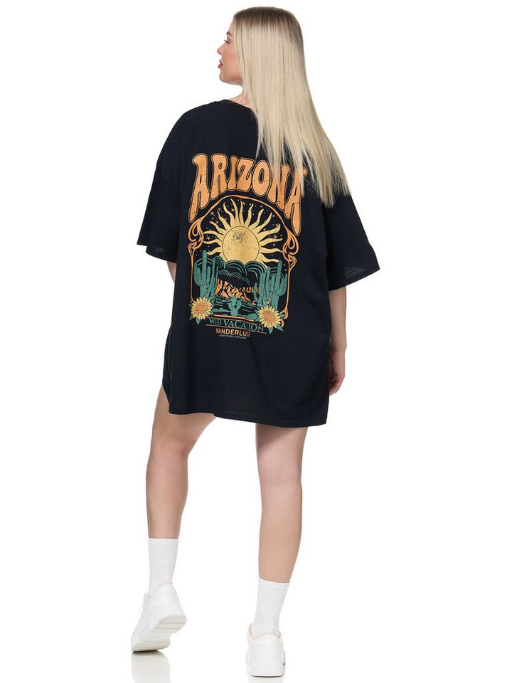 Worldclassca T-Shirt Worldclassca Oversized Print ARIZONA T-Shirt lang Sommer Oberteil Baumwolle Worldclassca T-Shirt Worldclassca Oversized Print ARIZONA T-Shirt lang Sommer Oberteil Baumwolle von Worldclassca