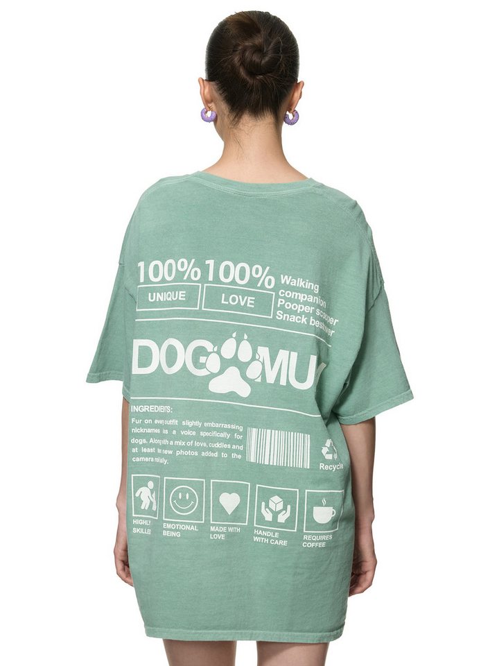 Worldclassca T-Shirt Worldclassca Oversized Print DOG MUM T-Shirt lang Sommer Oberteil PRINT - DOG MUM 100% LOVE WALKING Worldclassca T-Shirt Worldclassca Oversized Print DOG MUM T-Shirt lang Sommer Oberteil PRINT - DOG MUM 100% LOVE WALKING von Worldclassca
