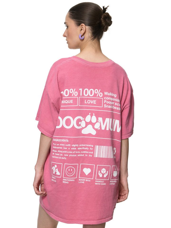 Worldclassca T-Shirt Worldclassca Oversized Print DOG MUM T-Shirt lang Sommer Oberteil PRINT - DOG MUM 100% LOVE WALKING Worldclassca T-Shirt Worldclassca Oversized Print DOG MUM T-Shirt lang Sommer Oberteil PRINT - DOG MUM 100% LOVE WALKING von Worldclassca