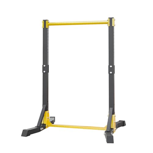 Pull Up Station, Tragbare Klimmzugstange Station, Freistehende Klimmzugstange für Home Gym, Pull Up Stand Station 180.4 kg mit 11 Gang Einstellung (Schwarz) von Worparsen