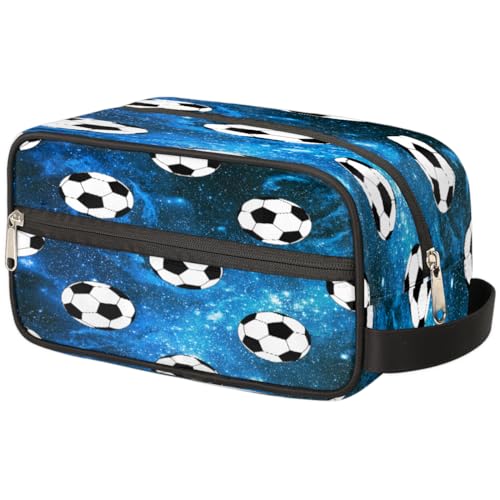 Kosmetiktasche mit Galaxy-Motiv, für Damen, Herren, Kinder, Mädchen, Jungen, Fußball-Waschbeutel, Kulturbeutel, Kosmetik, Toilettenartikel, Organizer, Duschtasche, farbe, Einheitsgröße, Kosmetiktasche mit Galaxy-Motiv, für Damen, Herren, Kinder, Mädchen, Jungen, Fußball-Waschbeutel, Kulturbeutel, Kosmetik, Toilettenartikel, Organizer, Duschtasche, farbe, Einheitsgröße, von WowPrint