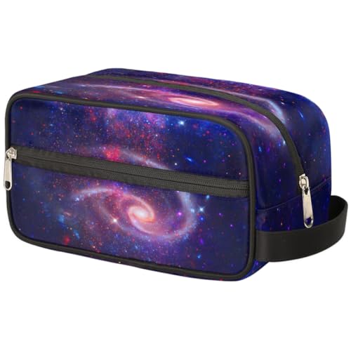 Universe Stars Galaxies Reise-Make-up-Tasche für Damen, Herren, Kinder, Mädchen, Jungen, Universum, Kulturbeutel, Kosmetik, Toilettenartikel, Organizer, Duschtasche, farbe, Einheitsgröße, von WowPrint
