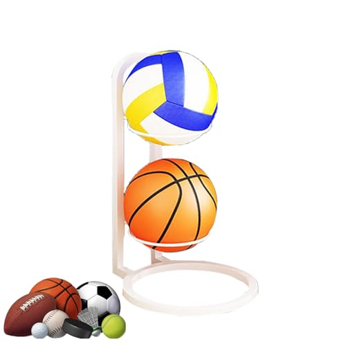 Wpsagek Basketballständer, 2/3/4/5 Stufiges Vertikale Ballaufbewahrung, Innenbereich Ballregal, Metall Ballständer Display Halter Für Fußball Basketball Wpsagek Basketballständer, 2/3/4/5 Stufiges Vertikale Ballaufbewahrung, Innenbereich Ballregal, Metall Ballständer Display Halter Für Fußball Basketball von Wpsagek