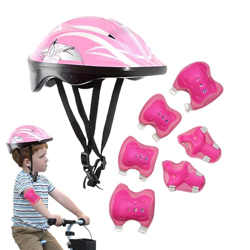 Wpsagek Sport Schutzausrüstung Set Für Kinder, Kinder Schoner Helm Knie Ellenbogen Handgelenk Pads Set, Für Skateboard Fahrrad Rollschuhlaufen Wpsagek Sport Schutzausrüstung Set Für Kinder, Kinder Schoner Helm Knie Ellenbogen Handgelenk Pads Set, Für Skateboard Fahrrad Rollschuhlaufen von Wpsagek