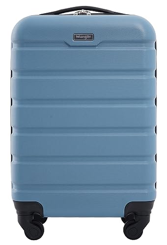 Wrangler 50,8 cm Hartschalen-Handgepäck, Blue Heaven, 20-Inch Wrangler 50,8 cm Hartschalen-Handgepäck, Blue Heaven, 20-Inch von Wrangler