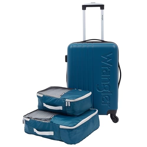 Wrangler Handgepäck-Set, Blau, 20" Carry-On, Handgepäck-Set Wrangler Handgepäck-Set, Blau, 20" Carry-On, Handgepäck-Set von Wrangler