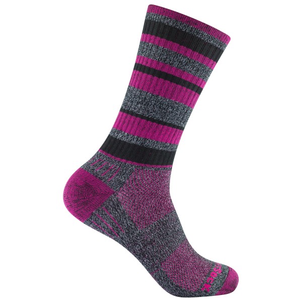 Wrightsock - Adventure Crew - Wandersocken Gr L lila von Wrightsock