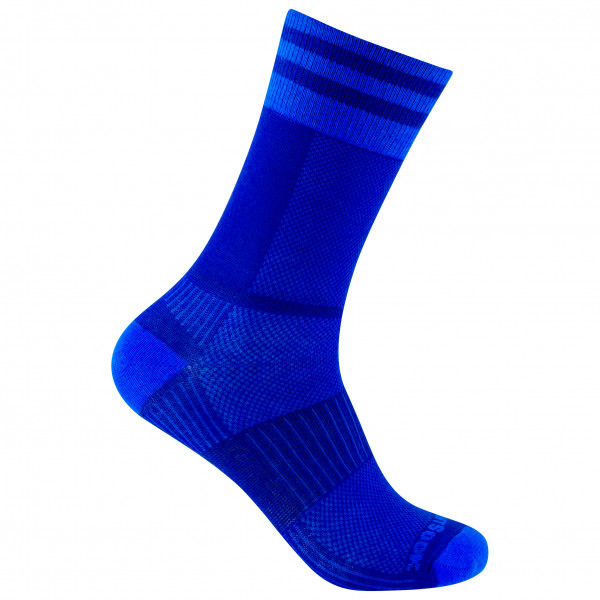 Wrightsock - Coolmesh II Crew - Wandersocken Gr L lila von Wrightsock