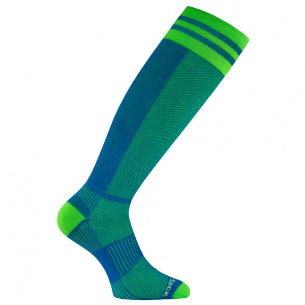 Wrightsock - Coolmesh II OTC - Skisocken Gr L grün von Wrightsock