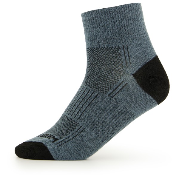 Wrightsock - Coolmesh II Quarter - Wandersocken Gr M blau Wrightsock - Coolmesh II Quarter - Wandersocken Gr M blau von Wrightsock