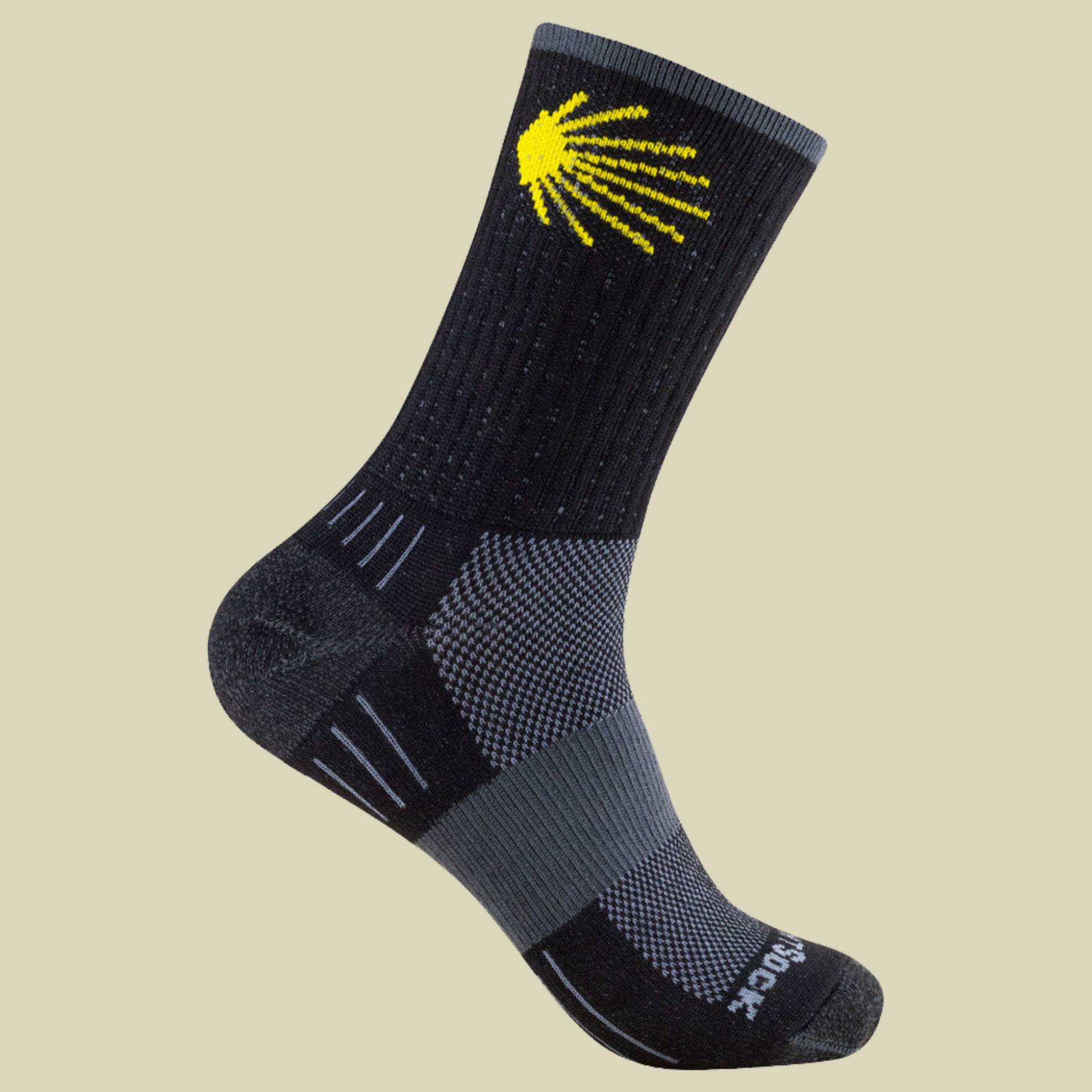 Escape Crew "Jakobsweg"-Edition Größe 37,5-41 (M) Farbe black von Wrightsock