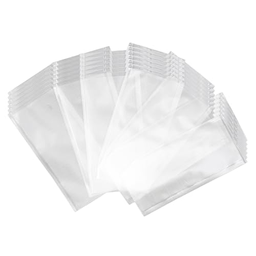 Wrohto PVA Bag Refill, 50pcs Dissolvable Fishing Storage Bags, Bait Loading Tools, Safe for Carp Baits, Convenient Tackle Kit, Quick Dissolve PVA, Durable & Reliable, Convenient Wrohto PVA Bag Refill, 50pcs Dissolvable Fishing Storage Bags, Bait Loading Tools, Safe for Carp Baits, Convenient Tackle Kit, Quick Dissolve PVA, Durable & Reliable, Convenient von Wrohto