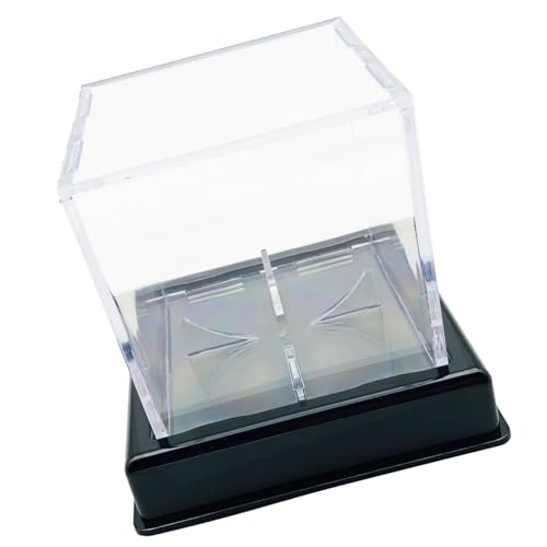 Wsdsgz Fußball Display Box Mit Ständer Transparente Acryl Fußball Vitrine Fußball Hülle Für Baseball Fußball Volleyball von Wsdsgz