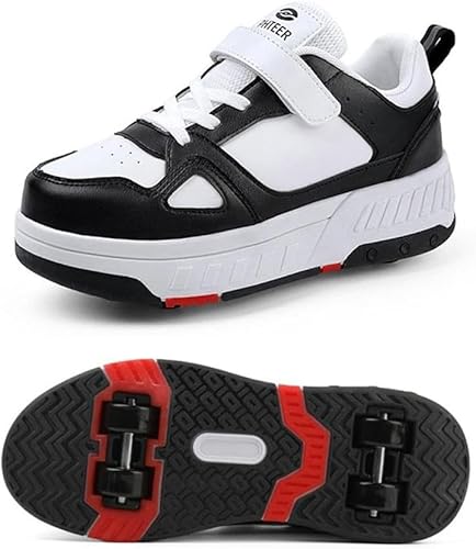 Roller Skate Shoes Rollschuhe Schuhe Mit Rollen Skateboardschuhe,Inline-Skate, verstellbar Damen Schuhe mit Rollen für mädchen,Laufen Skateboard,Inline Rollschuhe,Schwarz-40 EU Roller Skate Shoes Rollschuhe Schuhe Mit Rollen Skateboardschuhe,Inline-Skate, verstellbar Damen Schuhe mit Rollen für mädchen,Laufen Skateboard,Inline Rollschuhe,Schwarz-40 EU von Wttagkl